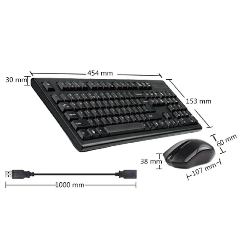 کیبورد و ماوس ای فورتک مدل A4Tech 3000N