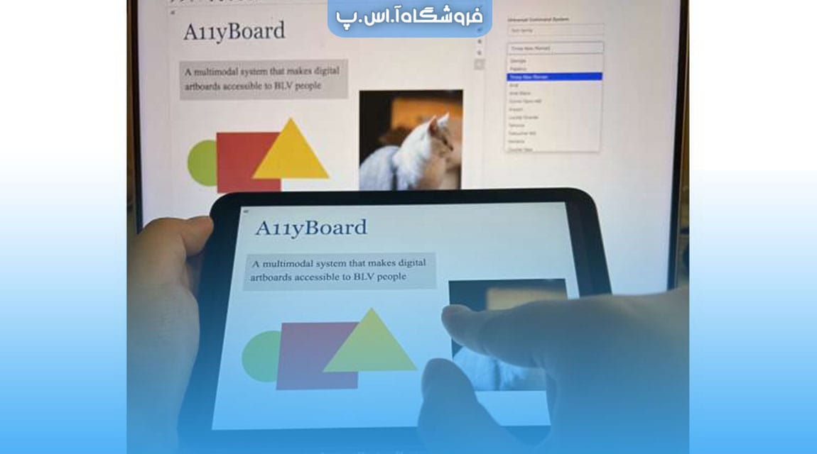 Google Slides برای نابینایان