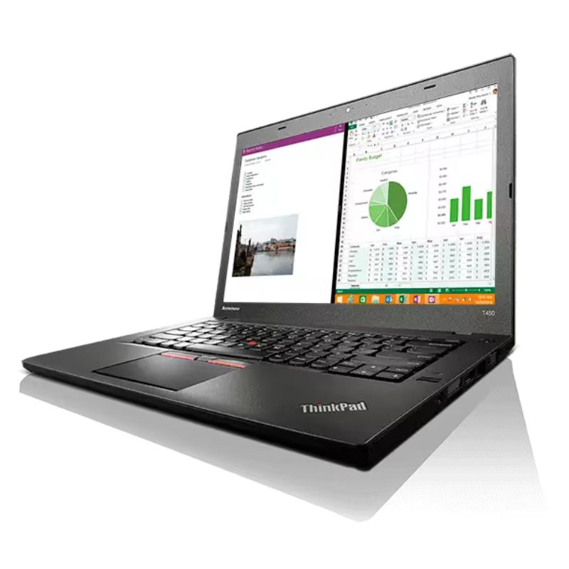 لپ تاپ استوک لنوو مدل Lenovo Thinkpad T450 نسل پنجم i5
