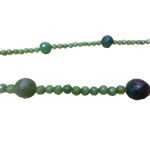 گردنبند سنگ طبیعی عقیق سبز و جید