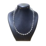 گردنبند سنگ طبیعی کوآرتز و حدید