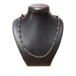 گردنبند سنگ طبیعی حدید مدل سما