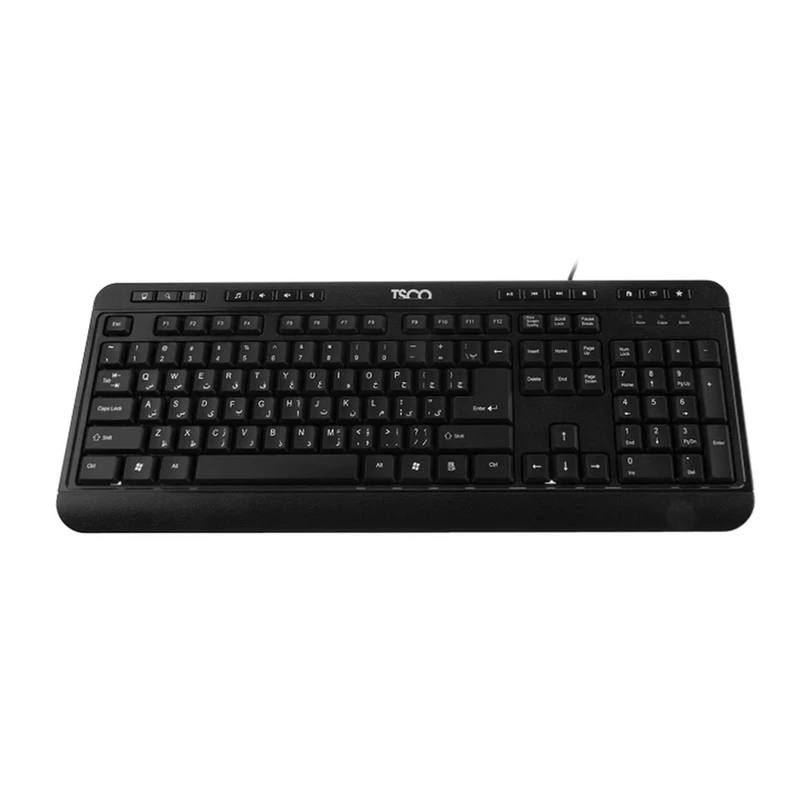 کیبورد و ماوس با سیم تسکو مدل Tsco TKM 8052