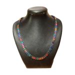 گردنبند سنگ طبیعی حدید