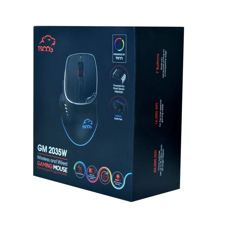 ماوس بی سیم مخصوص بازی تسکو مدل Tsco GM 2035