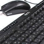 کیبورد و موس سیم دار Tsco ts-8052