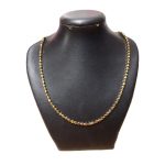 گردنبند سنگ طبیعی حدید مدل پاییز