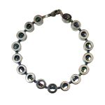 دستبند سنگ طبیعی حدید مدل ساحل