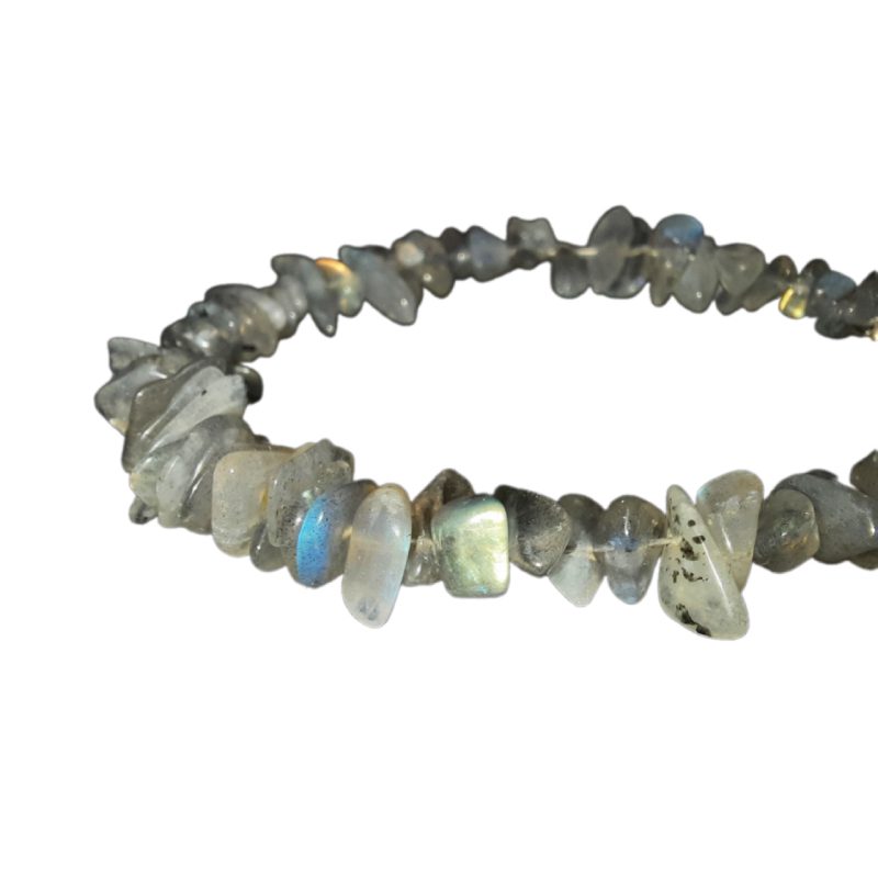 دستبند سنگ طبیعی چیپسی لابلادوریت