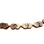 گردنبند سنگ طبیعی حدید مدل چیترا