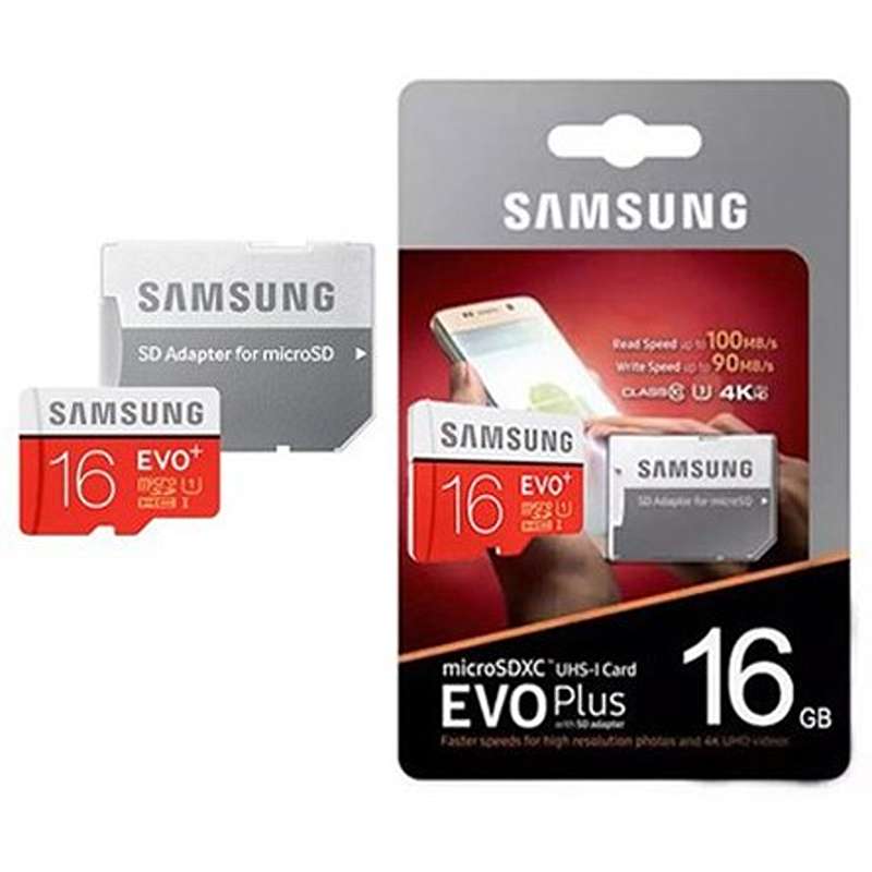 رم میکرو 16 گیگابایتی سامسونگ Evo Plus