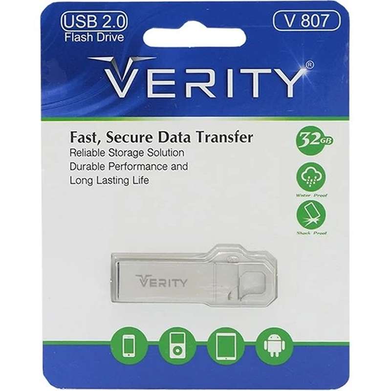 فلش مموری 32 گیگاباتی وریتی مدل Verity v807