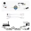 آداپتور POE مدل RJ45 بسته 8 عددی
