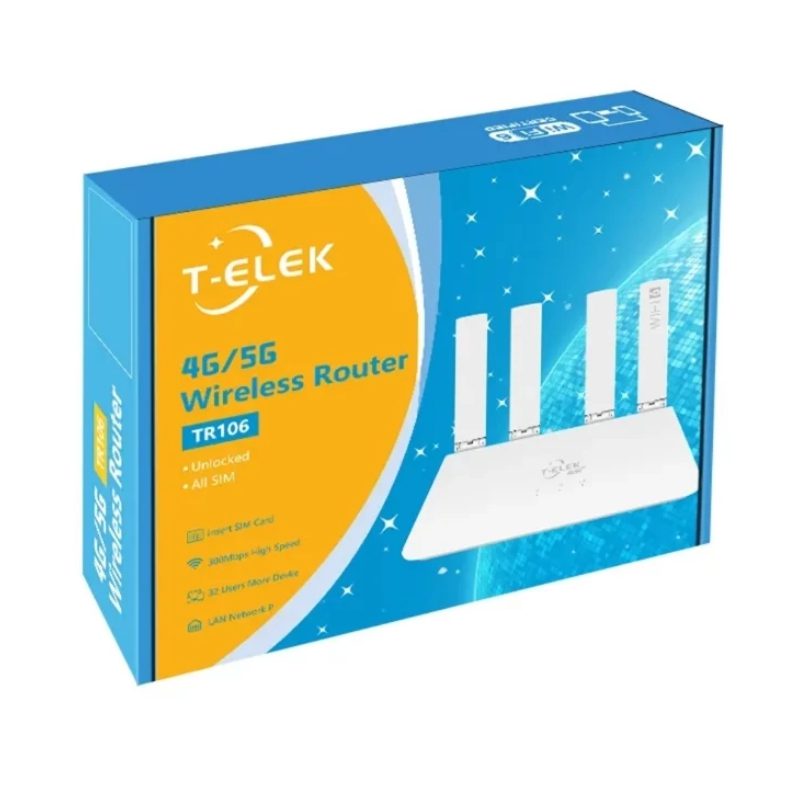 مودم روتر بی سیم 4G/5G مدل T-ELEK TR106