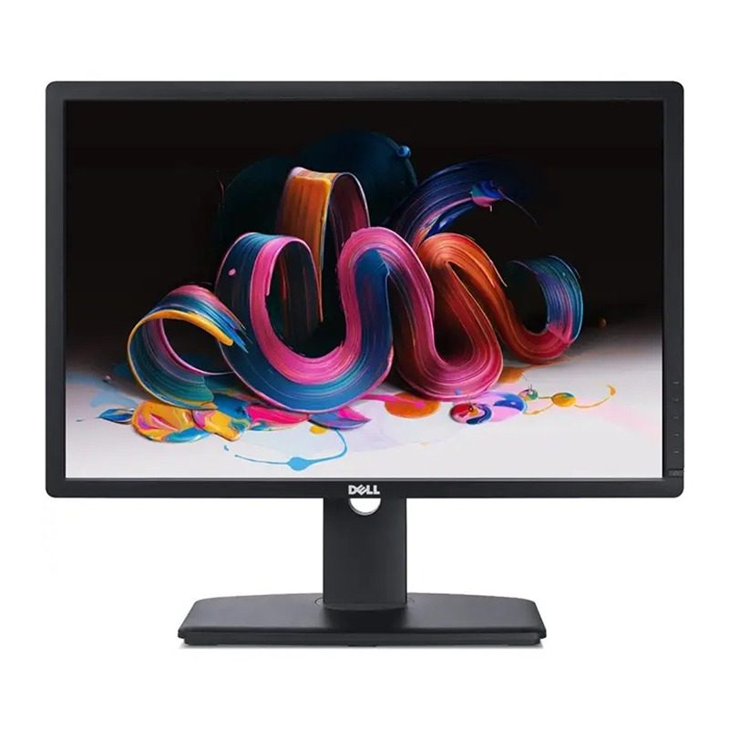 مانیتور 24 اینچی دل مدل Dell 24 U2413f، رزولوشن Full HD و نور پس‌زمینه  LED، دارای یک عدد DVI، یک عدد DisplayPort، یک عدد HDMI، پنج عدد USB، با نسبت تصویر 16:10