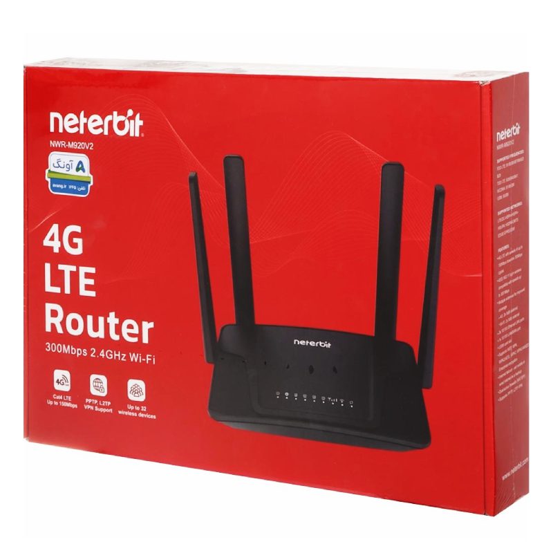 مودم روتر 4G/LTE بی سیم نتربیت مدل M920 V2