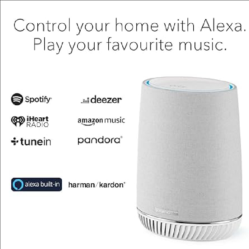 توسعه‌دهنده وای‌فای مش مدل Orbi Voice RBS40V