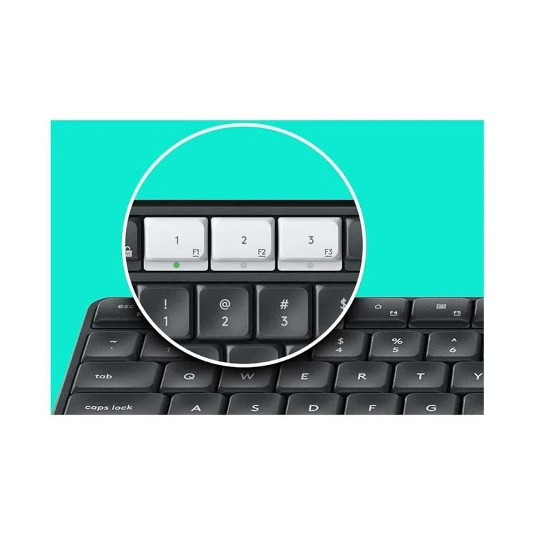 کیبورد بی سیم لاجیتک مدل Logitech MULTI-DEVICE k375S