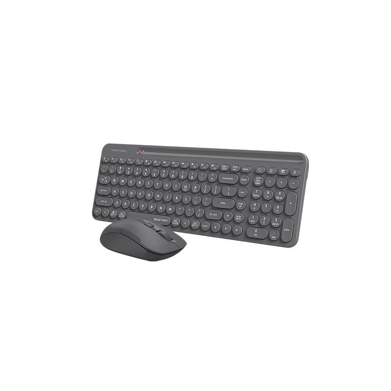 کیبورد و ماوس ای فور تک طوسی مدل A4TECH COMBO FG3300 AIR2