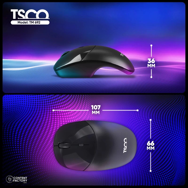 ماوس بی سیم تسکو مدل Tsco TM-692