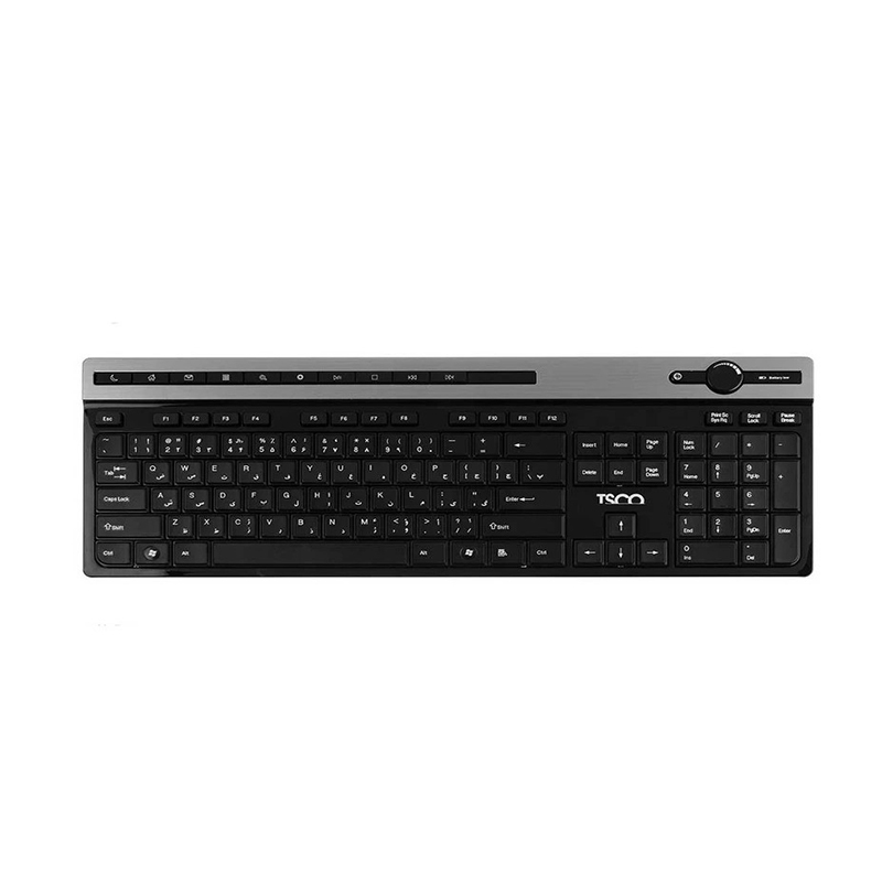 کیبورد و موس بی سیم تسکو مدل Tsco TKM-7106W