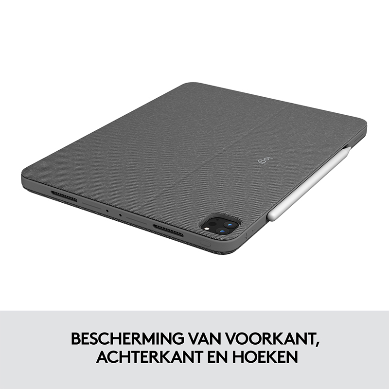 کیبورد کاور بی‌سیم لاجیتک مدل Logitech Combo Touch For Ipad Pro