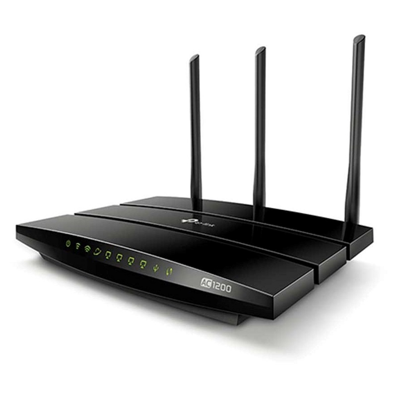 روتر بی‌سیم گیگابیت و دوباند AC1200 تی پی لینک مدل Tp-Link Archer C1200