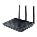 روتر بی‌سیم و گیگابیتی AC1750 ایسوس مدل Asus RT-AC66U