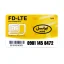 سیم کارت 4G/4.5G اعتباری ایرانسل 09011458472 به همراه 1 گیگ اینترنت یک ماهه