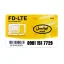سیم کارت 4G/4.5G اعتباری ایرانسل 09011517729 به همراه 1 گیگ اینترنت یک ماهه