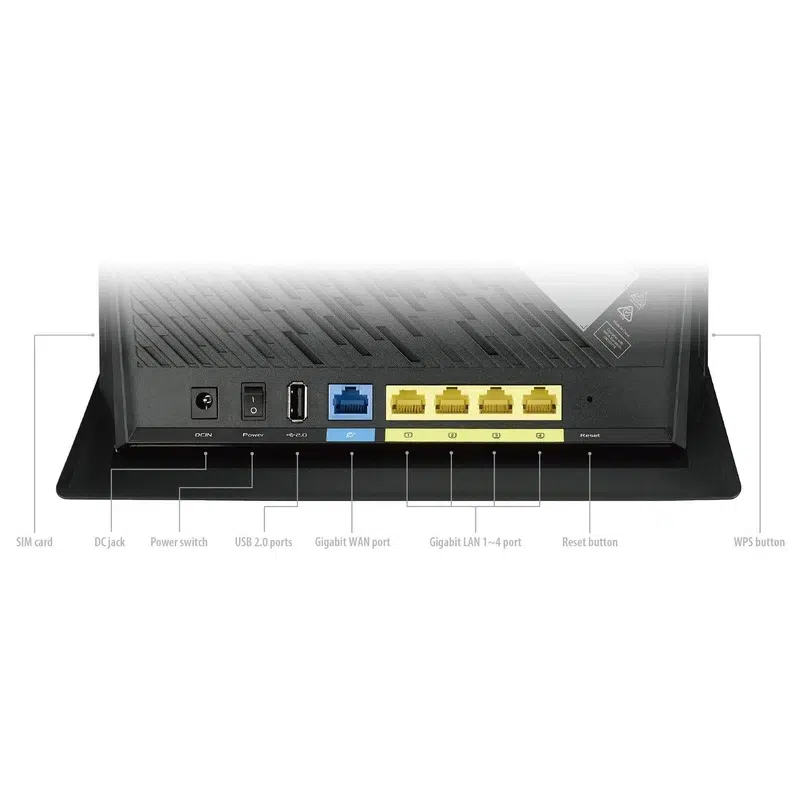 مودم 4G/LTE ایسوس مدل 4G-AC86U
