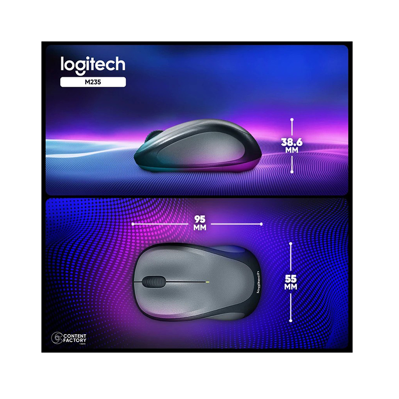 ماوس بی سیم لاجیتک مدل Logitech M235