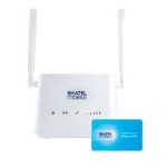 مودم روتر 4G/LTE شاتل موبایل آنلاک مدل D02 به همراه سیم کارت شاتل با 2 گیگابایت یکماهه