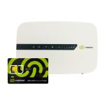 مودم 4G/4.5G مبین نت مدل MN6500Q به همراه سیم کارت 360 درجه مبین نت با 200 گیگابایت اینترنت یکساله
