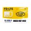 سیم کارت 4G/4.5G اعتباری ایرانسل 09339571412 به همراه 1 گیگ اینترنت یک ماهه