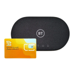 مودم 4.5G قابل حمل آلکاتل مدل BT71 به همراه سیم کارت تک نت با 300 گیگ اینترنت یکساله