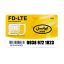 سیم کارت 4G/4.5G اعتباری ایرانسل 09389721823 به همراه 1 گیگ اینترنت یک ماهه