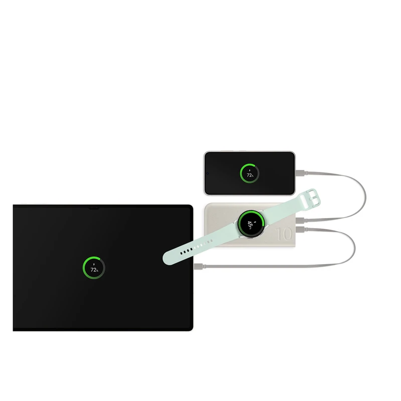 پاوربانک 25 وات وایرلس سامسونگ مدل Wireless Battery Pack EB U2510 ظرفیت 10000 میلی آمپر ساعت