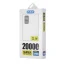 پاوربانک پی زد ایکس مدل V83 Fast Charge 22.5W ظرفیت 20000 میلی آمپر ساعت
