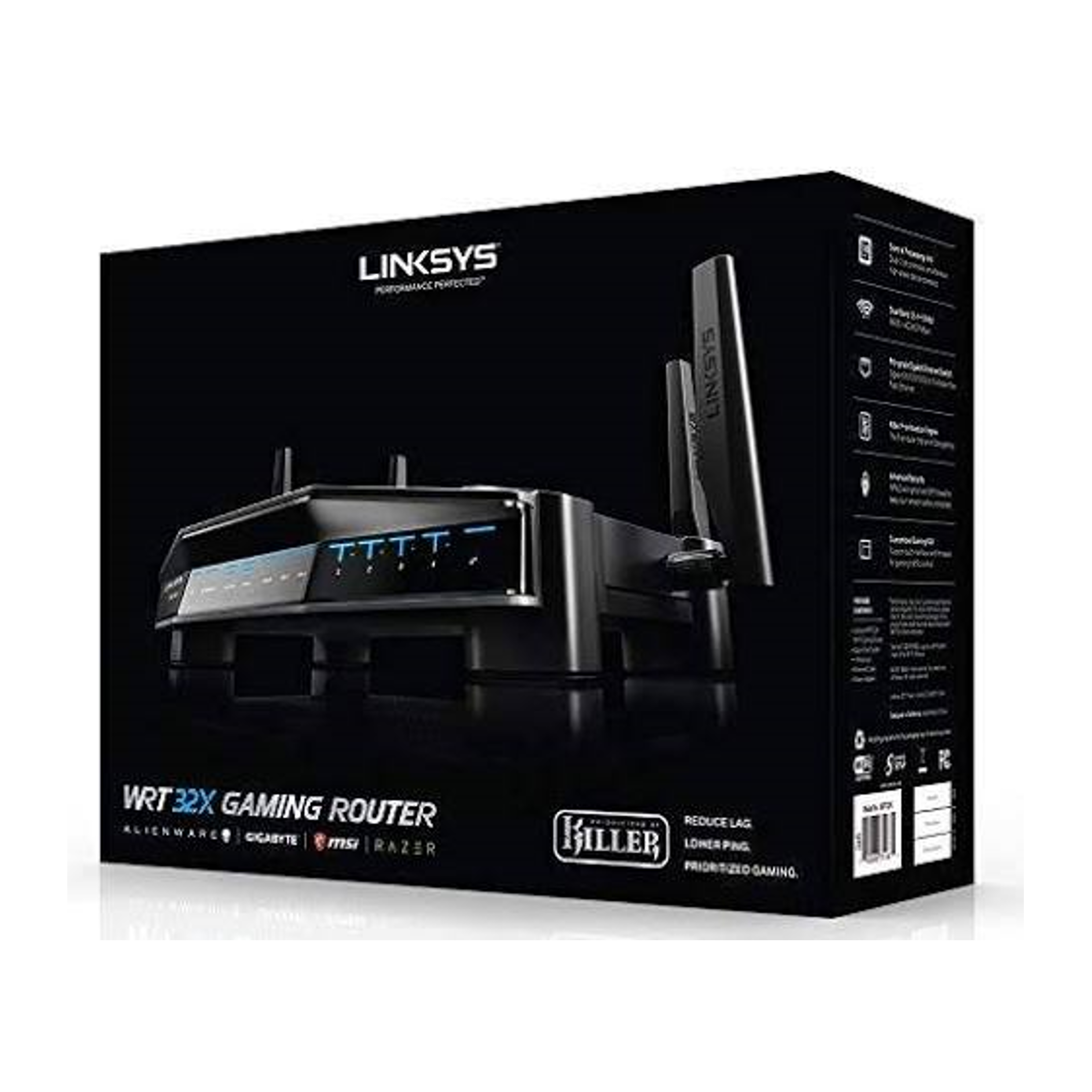 روتر بی‌ سیم گیمینگ لینکسیس مدل Linksys WRT32X همراه با OpenWRT