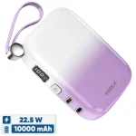 پاوربانک 22.5 وات هیسکا مدل HP 125PD ظرفیت 10000 میلی آمپر ساعت