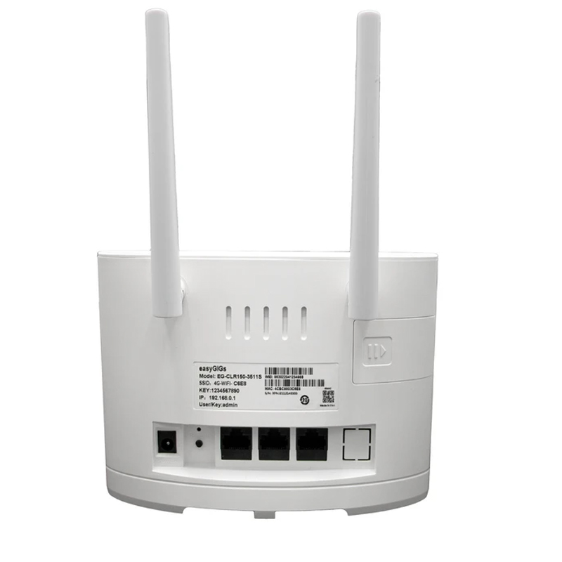 مودم 4G ایزیگیگز مبین نت مدل EG-CLR150-3511S به همراه سیم کارت 360 درجه مبین نت با 200 گیگابایت اینترنت یکساله