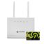 مودم 4G ایزیگیگز مبین نت مدل EG-CLR150-3511S به همراه سیم کارت 360 درجه مبین نت با 200 گیگابایت اینترنت یکساله