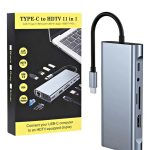 هاب و تبدیل آی فورتک Type-C TO HDMI 11 IN 1