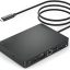 داک استیشن دل مدل WD15 USB-C Docking Station – Dual 4K Displays or Single 4K Display with MiniDP, HDMI, VGA for Dell USB-C Laptops (1DP, 1HDMI, 1VGA, 3USB3.0, 2USB 2.0, 1Audio, 1Speaker Out)