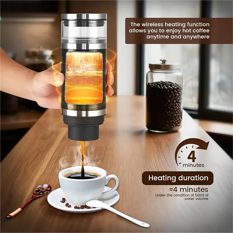 دستگاه اسپرسو ساز شارژی قابل حمل مدل Blue Fire Portable Espresso Maker BF 2-26