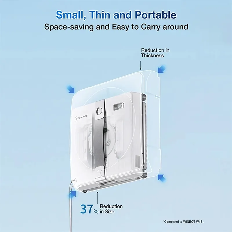 ربات شیشه پاک کن اکووکس مدل Ecovacs WINBOT mini