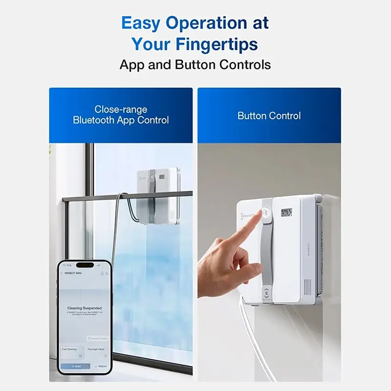ربات شیشه پاک کن اکووکس مدل Ecovacs WINBOT mini
