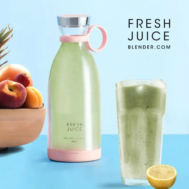 بطری مخلوط کن Fresh Juice Bottle Blender 350ml 214B