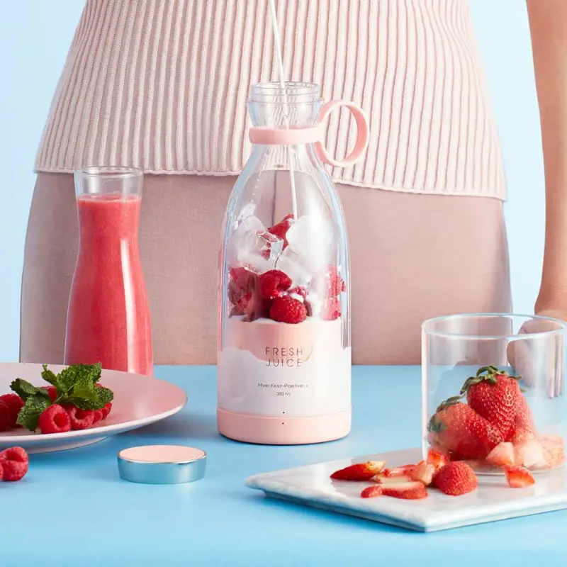 بطری مخلوط کن Fresh Juice Bottle Blender 350ml 214B